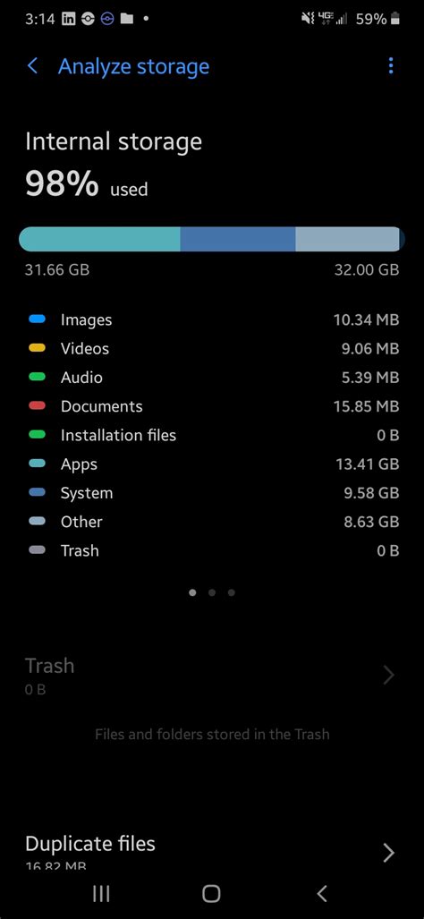 SOLVED: Where is the Internal Memory .